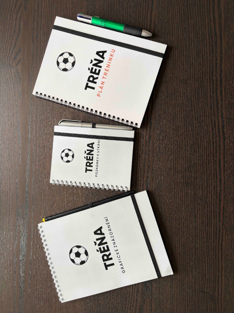 Kompletní sada tří sešitů TRÉŇA